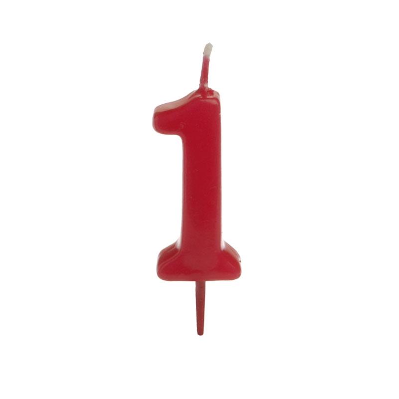 Velas Relieve Palillo Nº1 (12 u.)