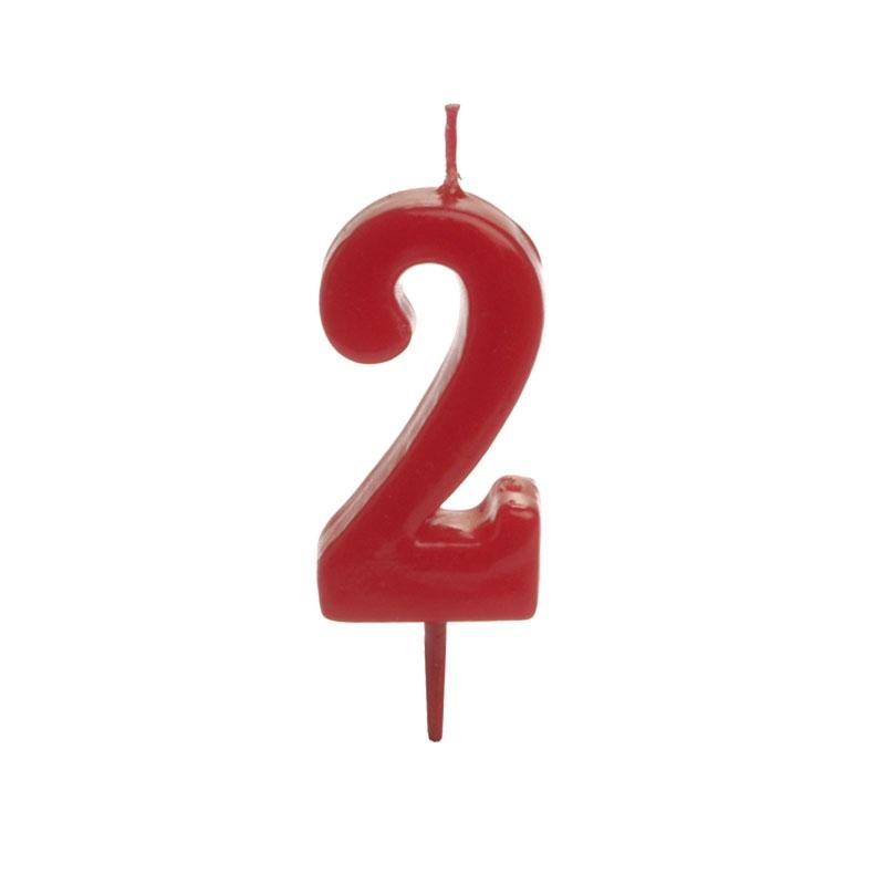 Velas Relieve Palillo Nº2 (12 u.)