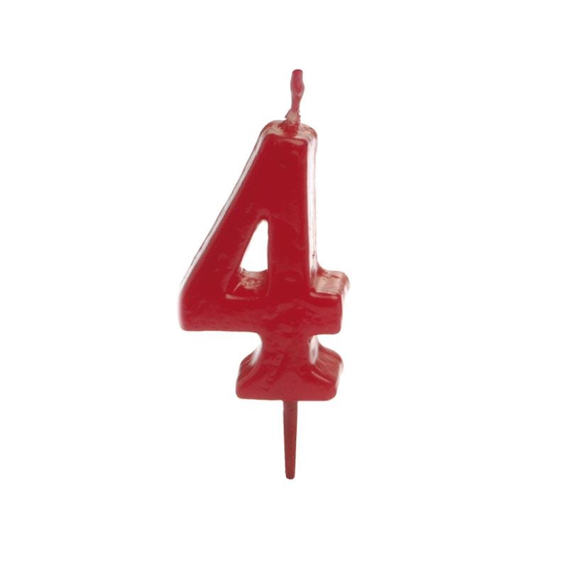 Velas Relieve Palillo Nº4 (12 u.)