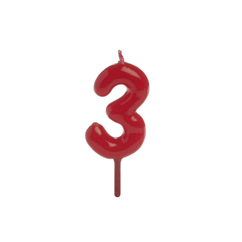 Velas Cónicas Pequeñas Nº3 (12 u.)