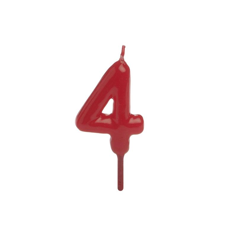 Velas Cónicas Pequeñas Nº4 (12 u.)