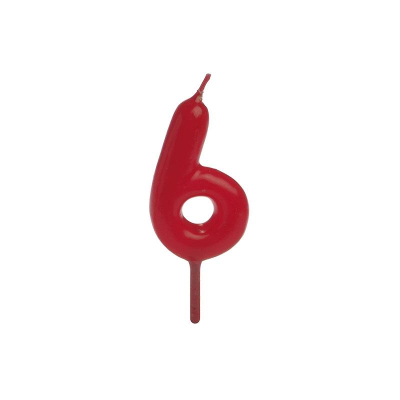 Velas Cónicas Pequeñas Nº6 (12 u.)