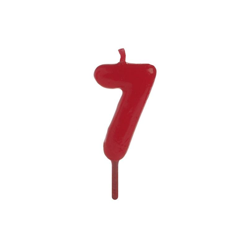 Velas Cónicas Pequeñas Nº7 (12 u.)