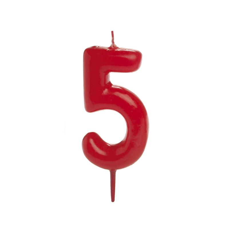 Velas Cónicas Grandes Nº5 (10 u.)