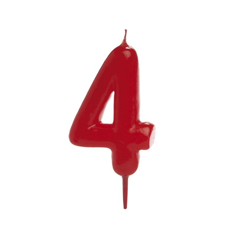 Velas Cónicas Grandes Nº4 (10 u.)