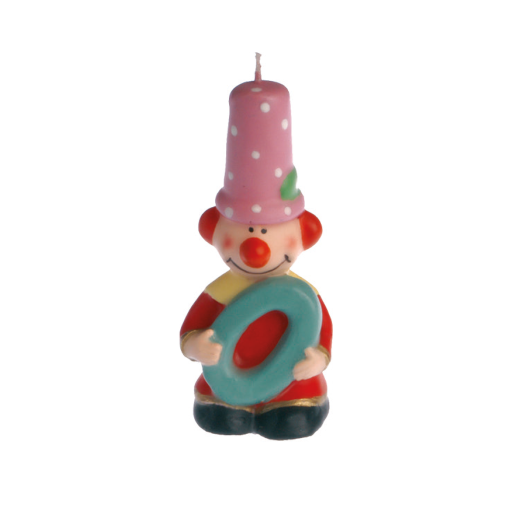 Vela de Cumpleaños Payaso Nº0 (1 u.)