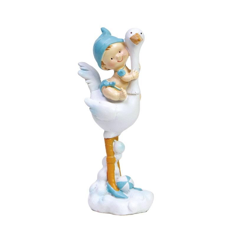 Cigüeña Bebé Azul 150 mm. (1 u.)