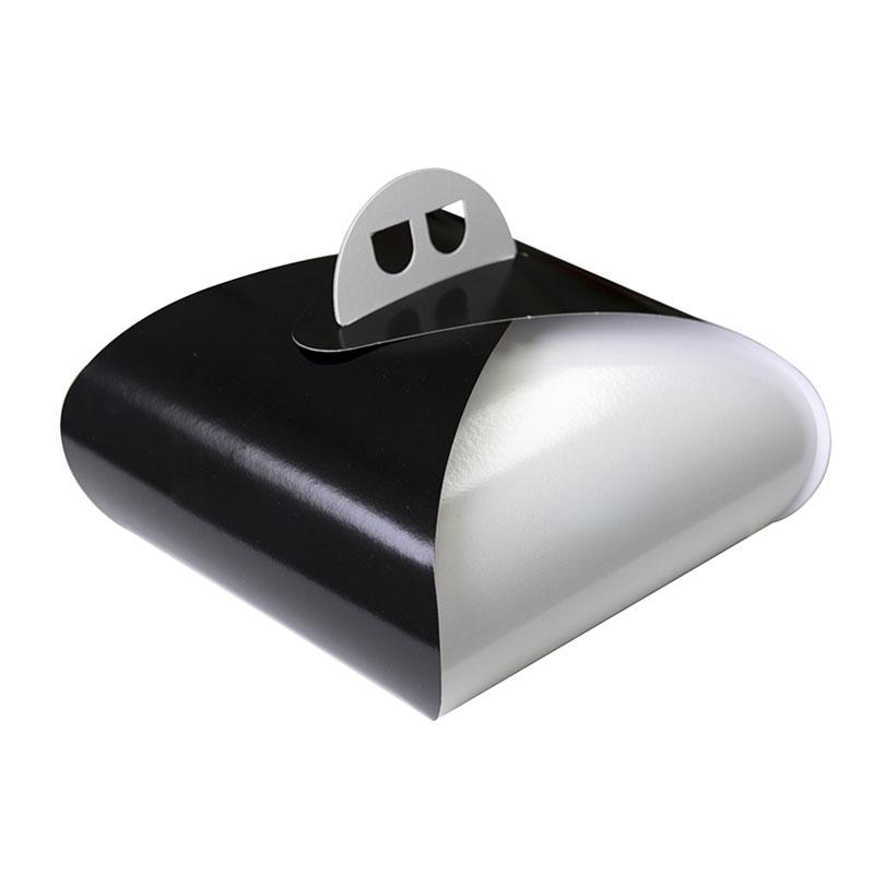 Cajas de Tarta Blanca-Negra TPF 34 Anónimas