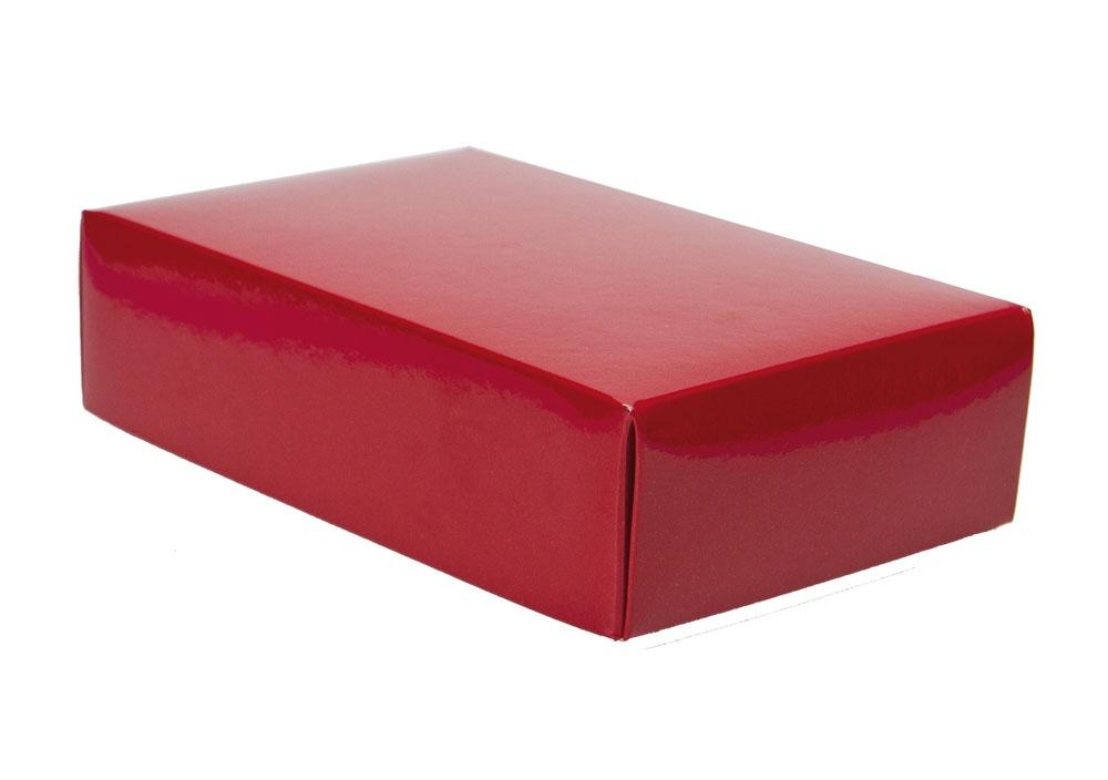 Cajas de Trufa Nº1 Burdeos 195X125X60 mm. Anónima (1 u.)