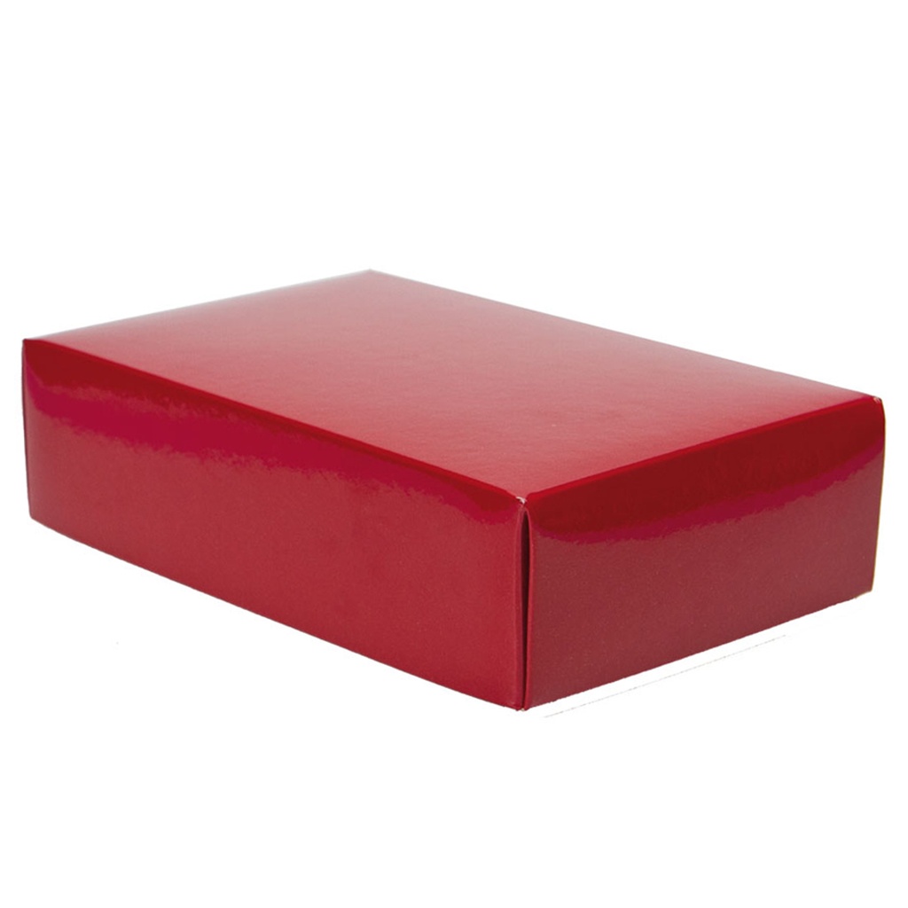 Cajas de Trufa Nº2 Burdeos 265X165X60 mm. Anónimas  (1 u.)