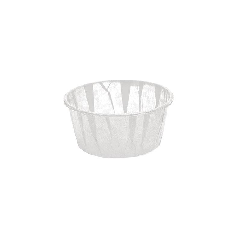Cápsulas Muffin Blanca Boca Ø 42 mm. Alto 35 mm. (200 u.)