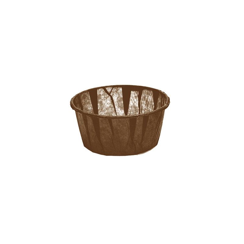 Cápsulas Muffin Marrón Boca Ø 42 mm. Alto 35 mm.  (200 u.)