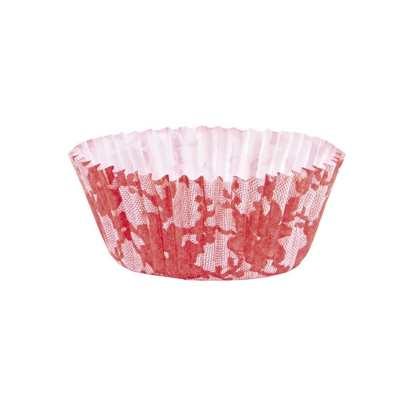 Cápsulas Nº7 Flores Rojas 5 X 3 cm. (100 u.)