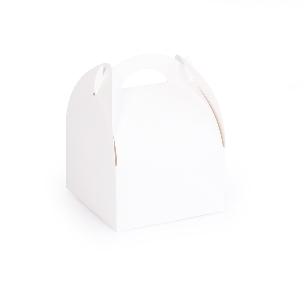 Caja Asa Blanca 10,5X10,5X6 cm. Anonima (50 u.)