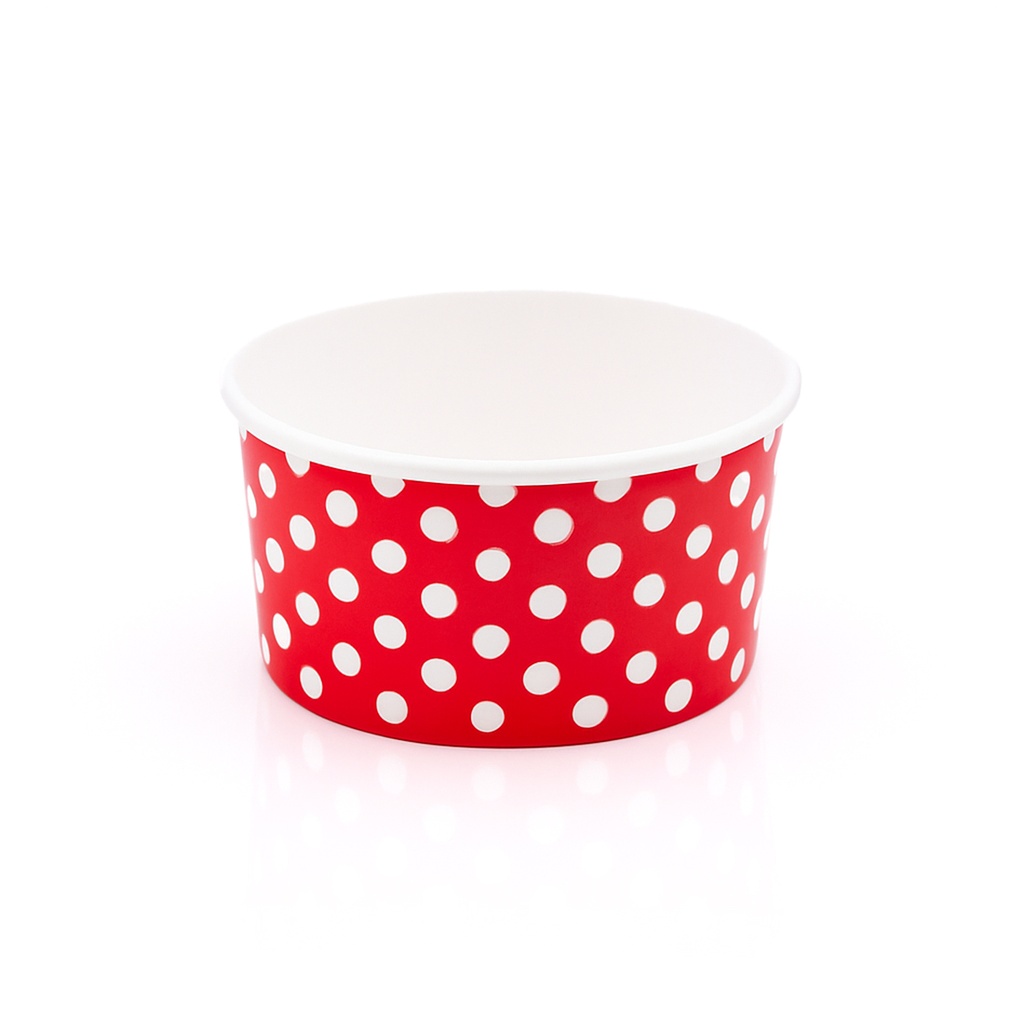 Tarrina Helado 120 ml. Topos (1 millar)