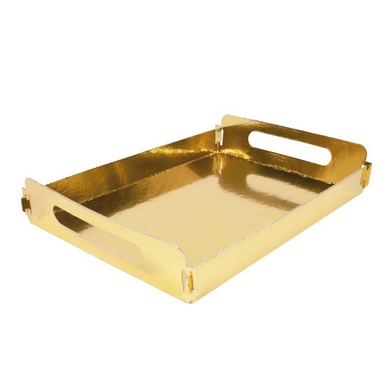 Bandeja Asa Metal Oro CR-2 16X23X2,5 mm.