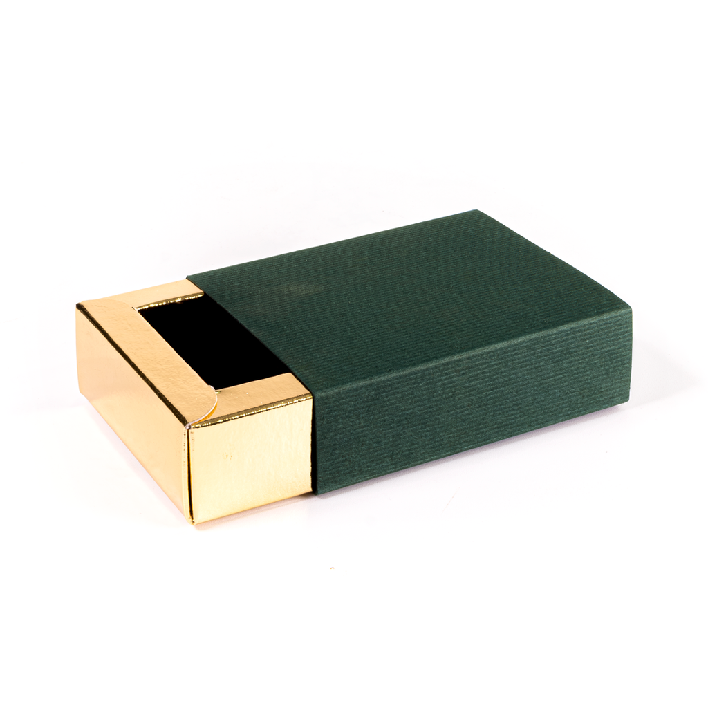 Cajas de Bombón Classic Verde 8,5X7X2,5 Anónimo Montada (1 u.)