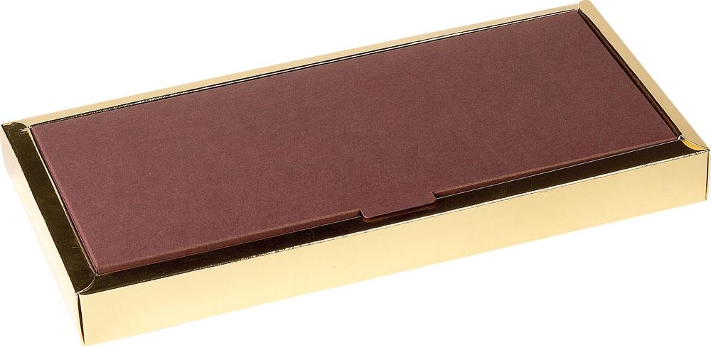 Cajas de Bombón Golden Bisel m. Cobre 30.3X14.5X3.2 cm. Anónimas Montad (1 u.)