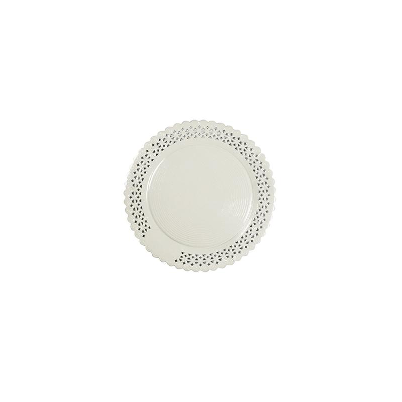 Platos Zeus de Blanco 20 cm. (100 u.)