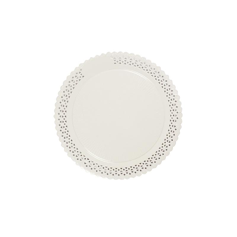 Platos Zeus de Blanco 28 cm. (100 u.)
