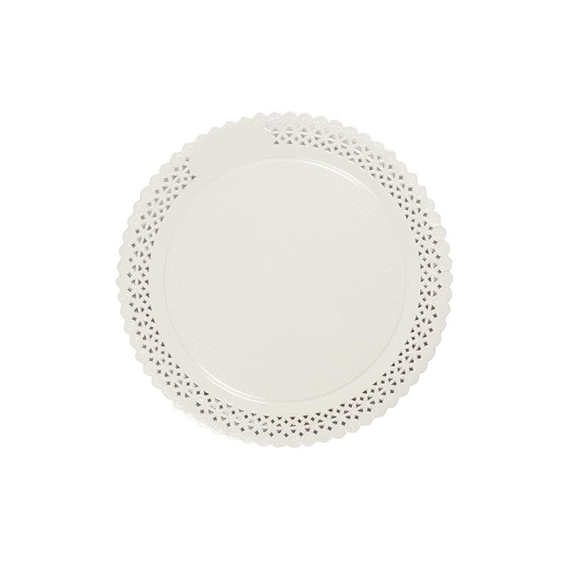 Platos Zeus de Blanco 30 cm. (100 u.)