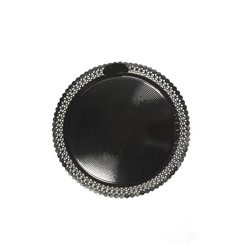Platos Zeus de Anónimo Negro 30 cm.