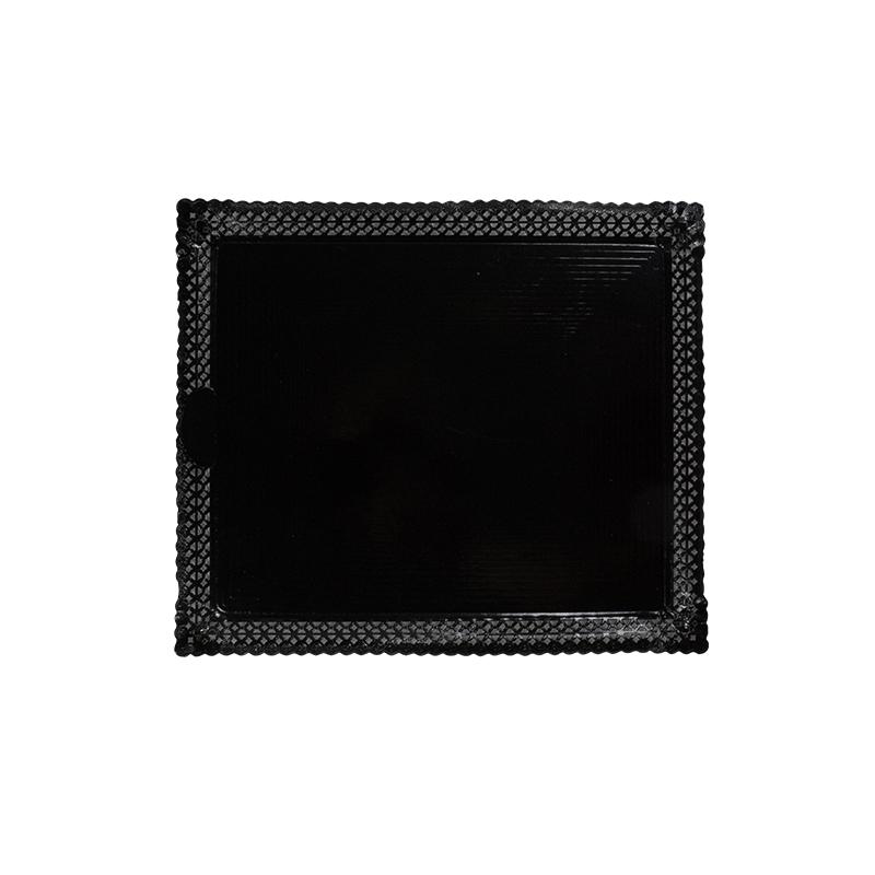 Bandejas Zeus Negras Anónimas 34X41 cm. (100 u.)