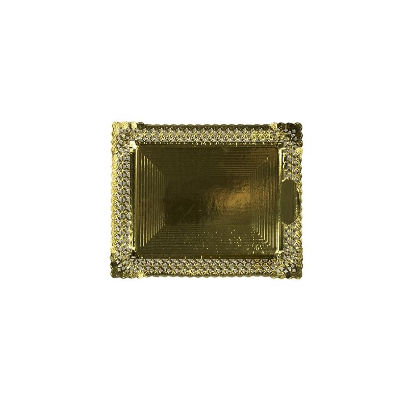 Bandejas Zeus Oro Anónimas 27X32 cm. (100 u.)