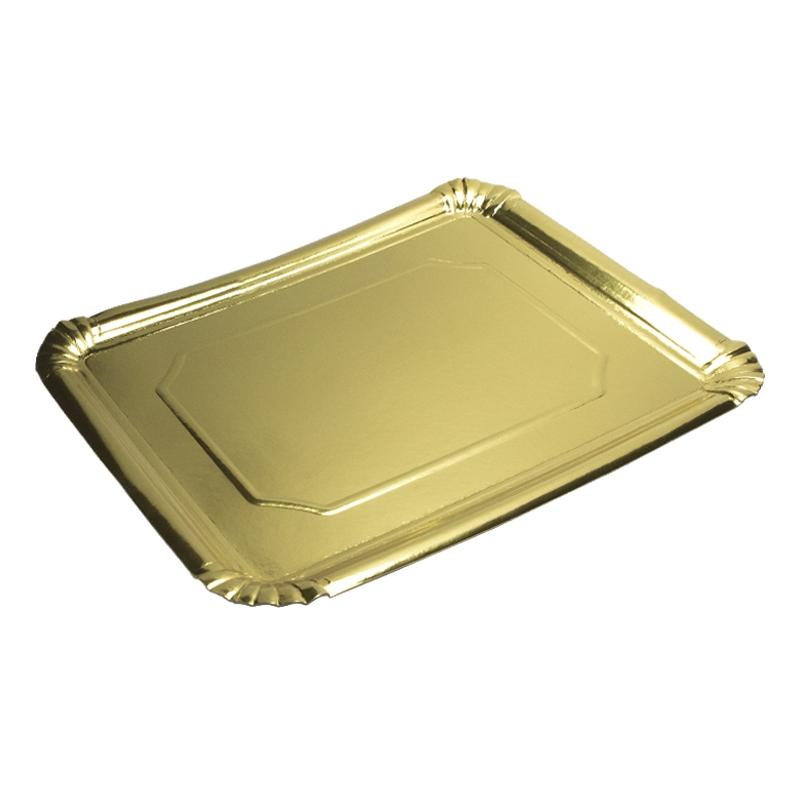 Bandejas Oro de 34X42 cm. (50 u.)