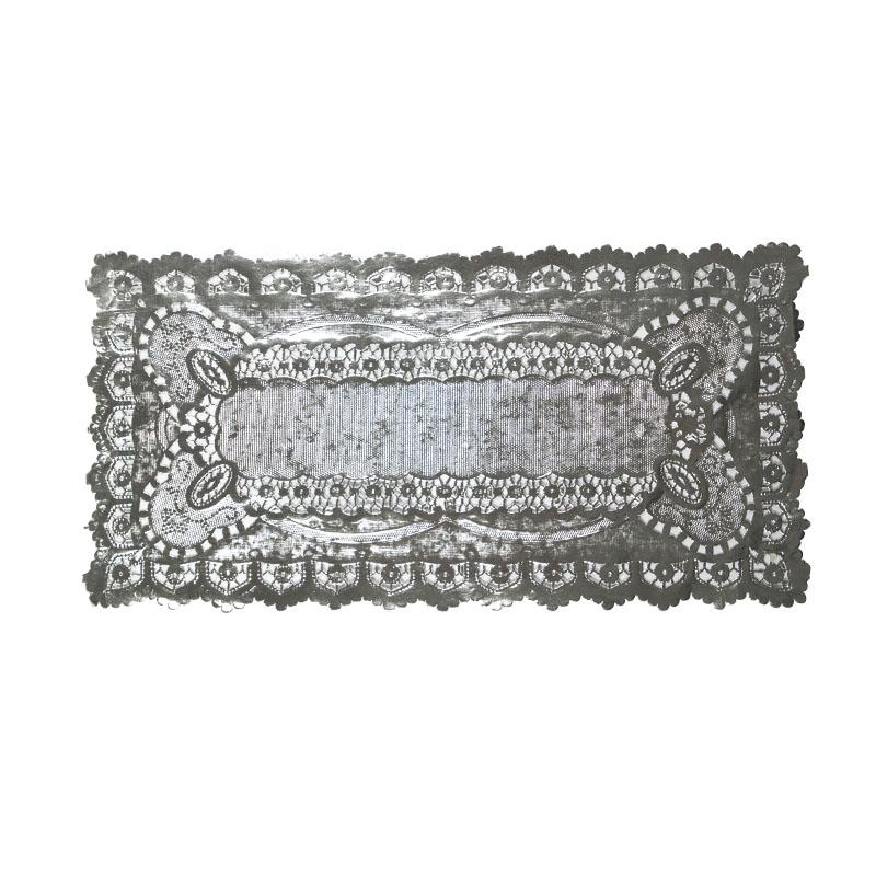 Blondas de Plata Calada de 24X50 cm. (100 u.)