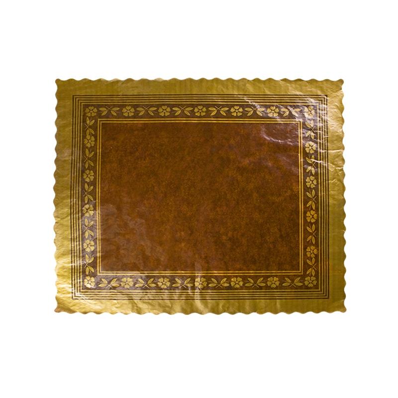 Blondas de Parafina Tabaco de 40X50 cm. (100 u.)