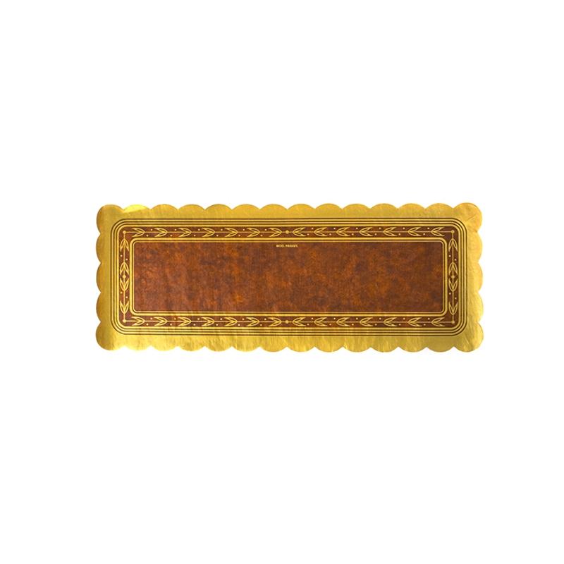Blondas de Parafina Tabaco de 14X39 cm. (100 u.)