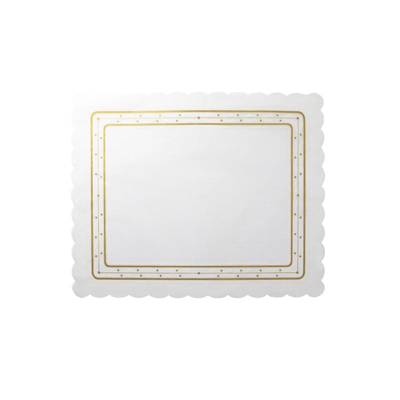Blondas de Parafina Blanca de 34X43 cm. (100 u.)
