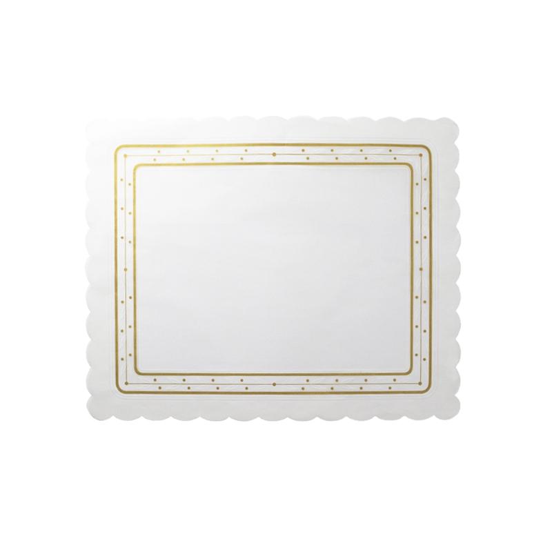 Blondas de Parafina Blanca de 37X45 cm. (100 u.)
