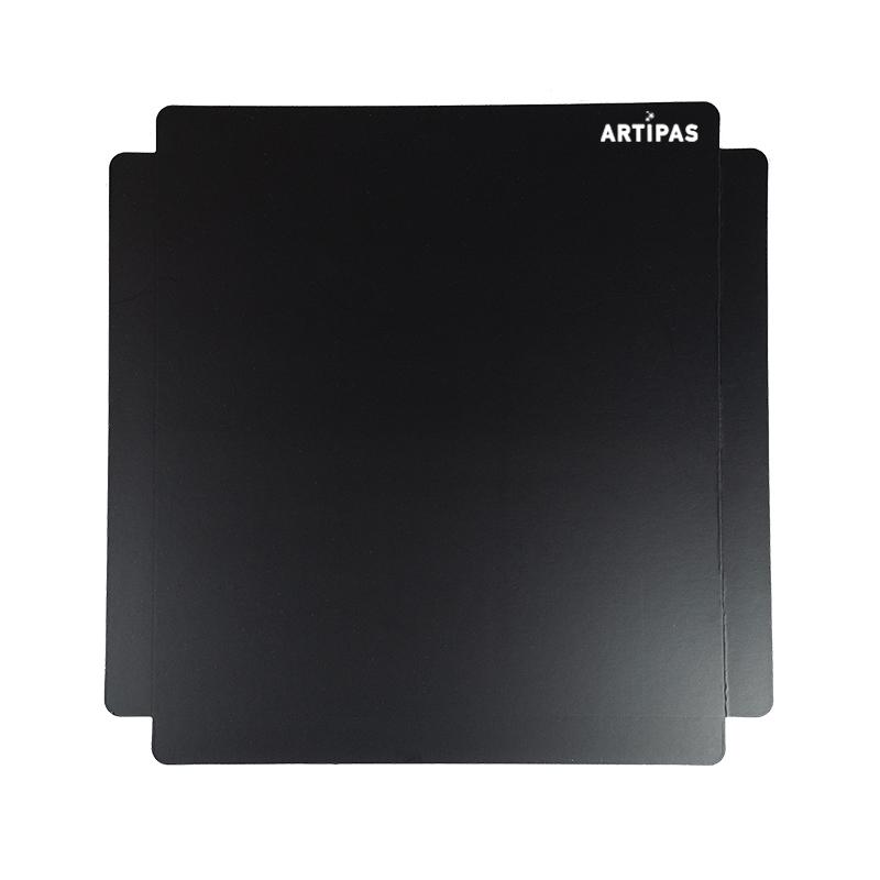 Formato 4 Alas Negro 700 g. 20X20X2 cm. Laminado 1 Ala (100 u.)