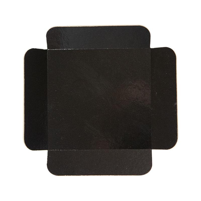 Formato 4 Alas Negro 700 g. Medida 7,5X7,5X2 cm. Anónimo