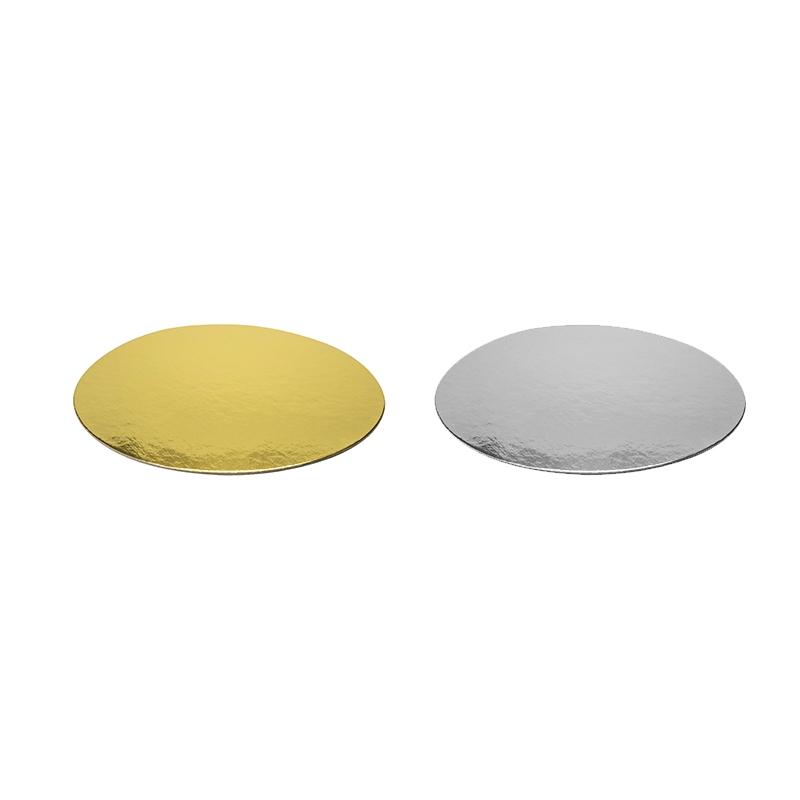 Discos de Oro Plata de 10 cm. (100 u.)