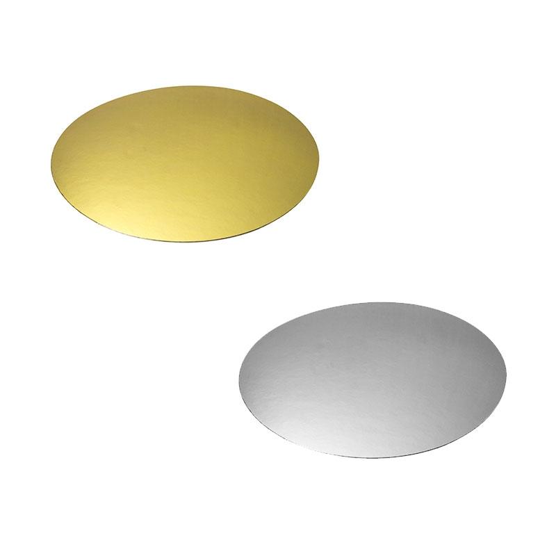 Discos de Oro Plata de 24cm. (100 u.)