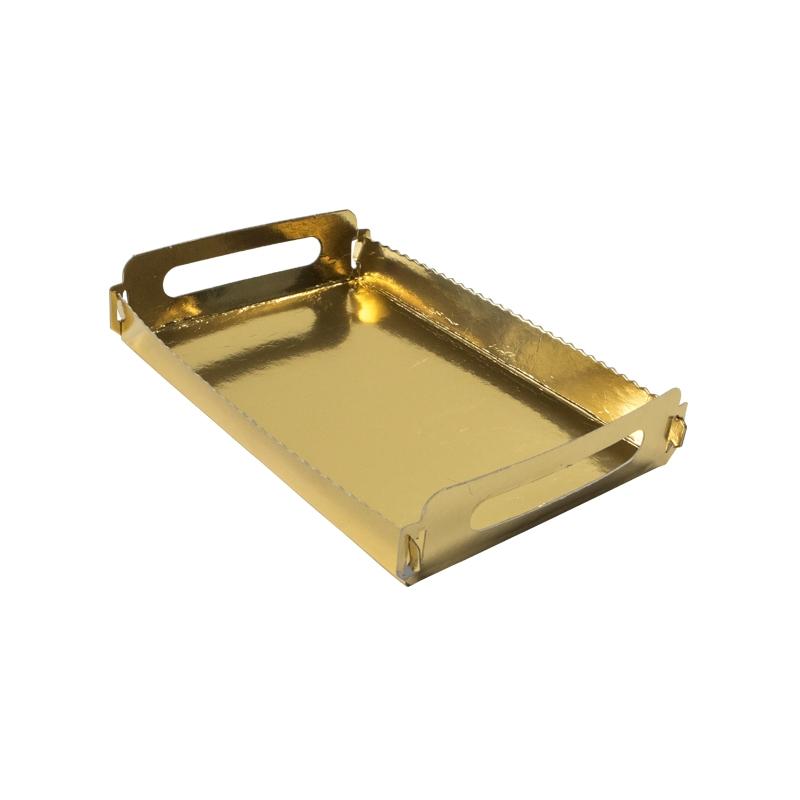 Bandeja Asa Metal Oro Cr-1 14X21X2,5 (100 u.)