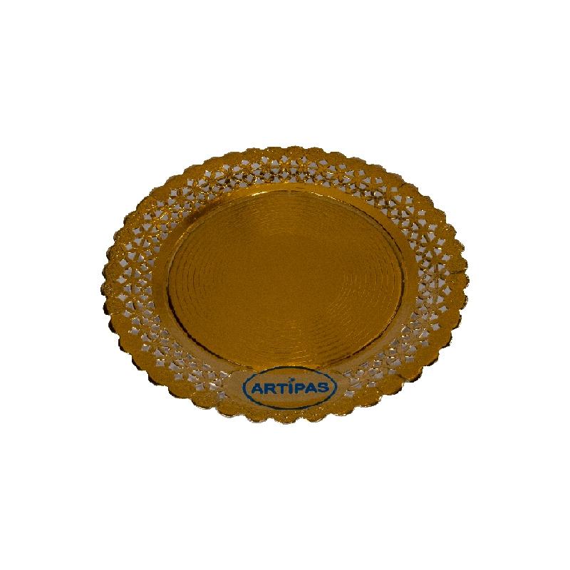 Platos Zeus Laminados con Reserva de 20 cm. (100 u.)