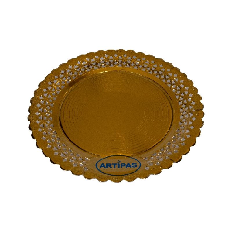 Platos Zeus Laminados con Reserva de 25 cm. (100 u.)