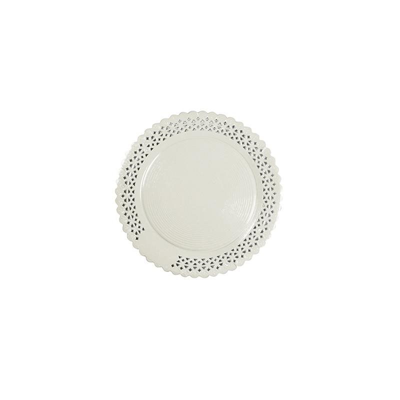 Platos Zeus Blancos Laminados de 23 cm. (100 u.)