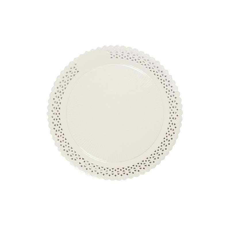 Platos Zeus Blancos Laminados de 30 cm. (100 u.)