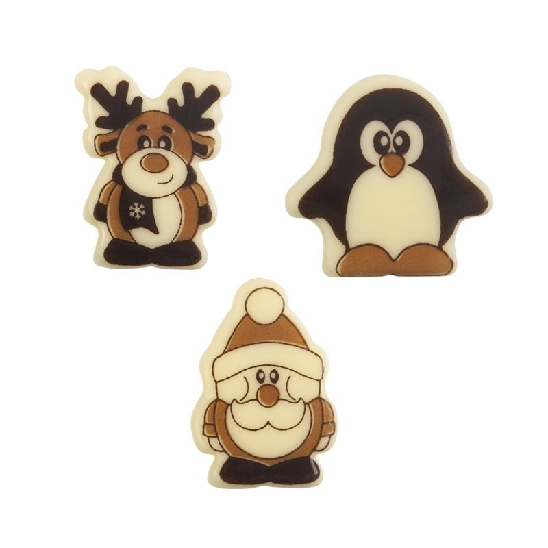 Surtido Navideño Chocolate Blanco 30x40 mm (120 u.)