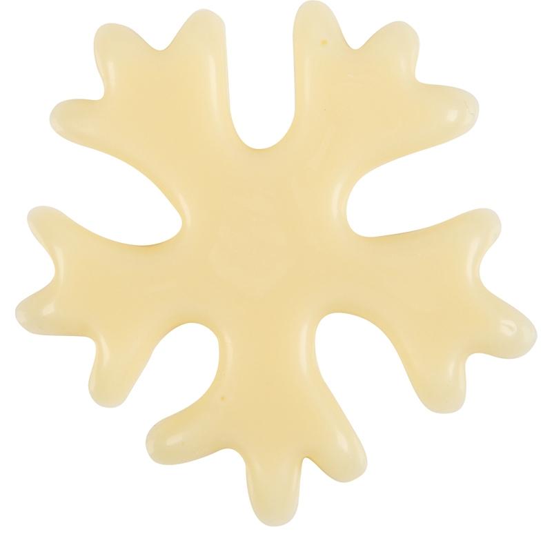Copo de Nieve Chocolate Blanco Ø 40 mm. (120 u.)
