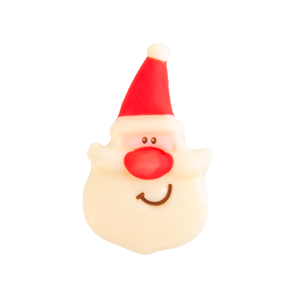 Placa Cara Papa Noel 30 X 50 mm. (120 u.)