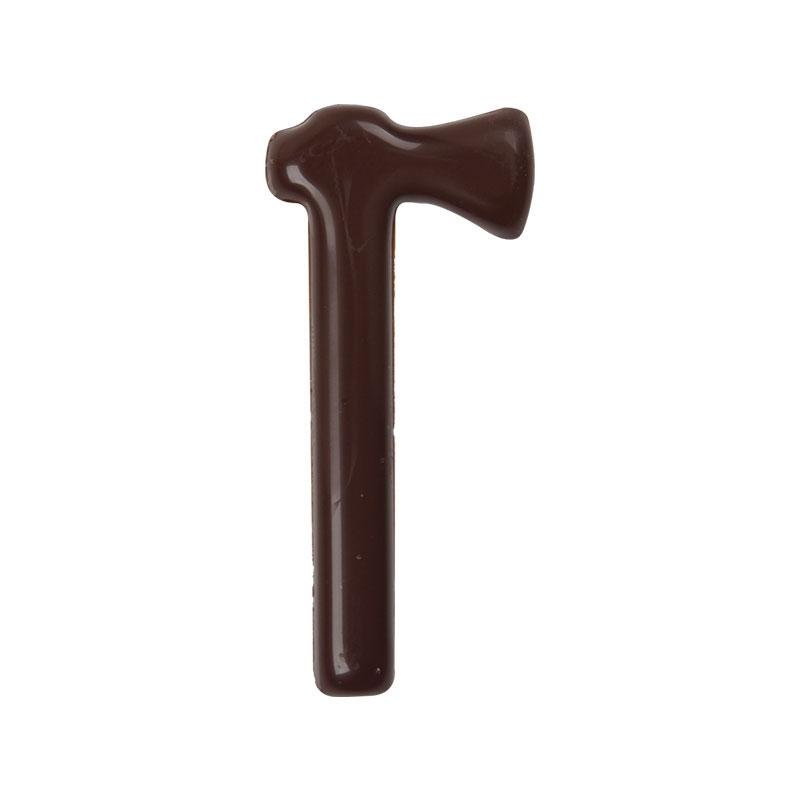 Hachas Chocolate Negro 60 X 30 mm. (120 u.)