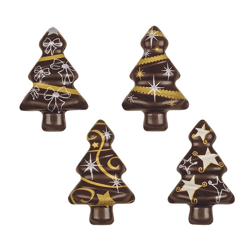 Abetos de Chocolate 50 X 35 mm. (64 u.)
