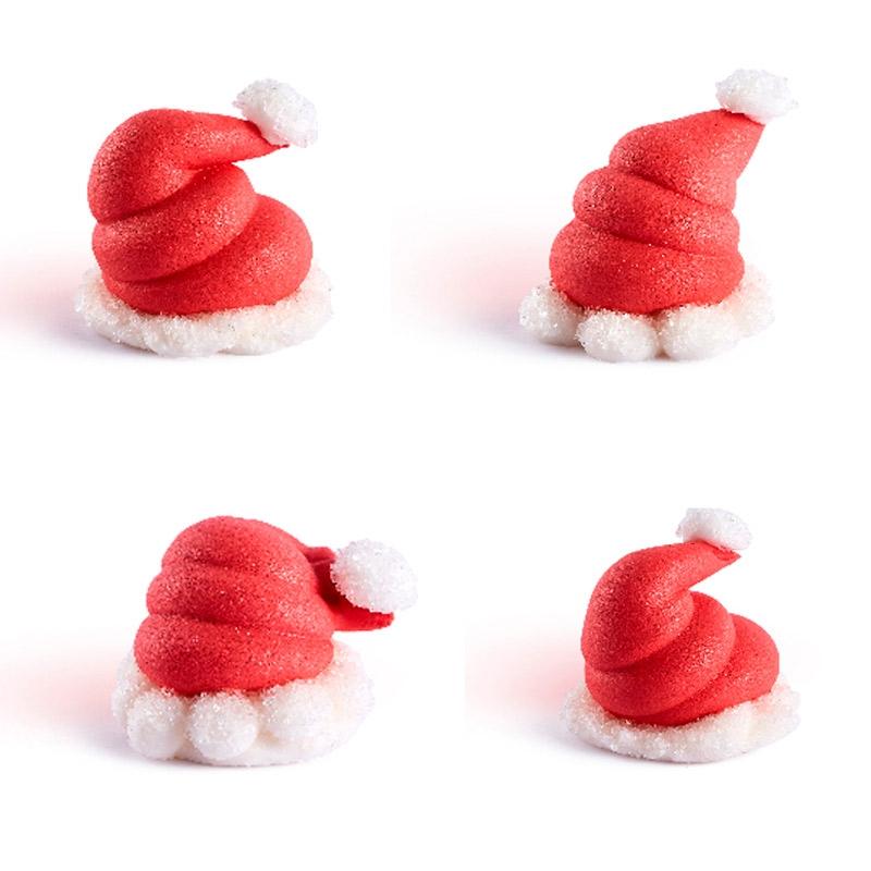 Gorros de Papa Noel Alto 50 mm. (30 u.)