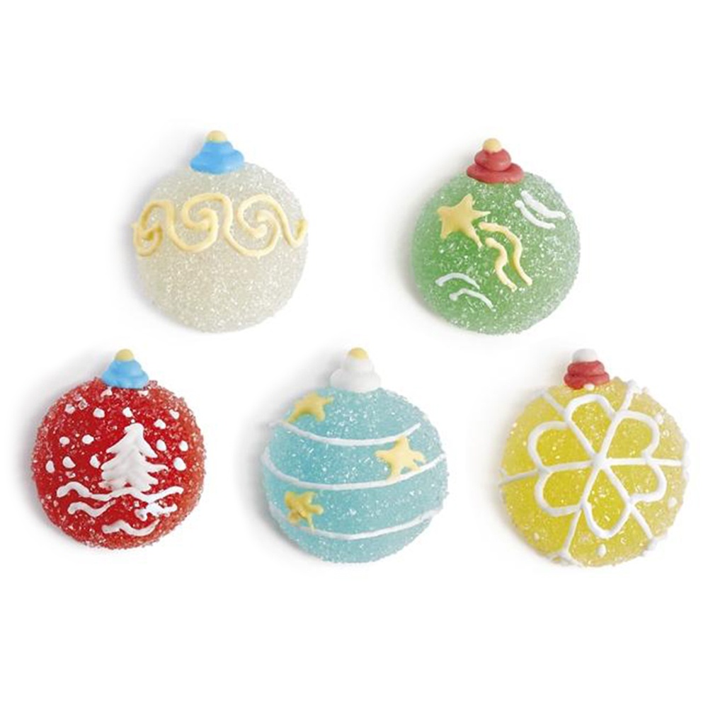 Surtido Navideño Azúcar+Gominola ø40 mm (70 u.)